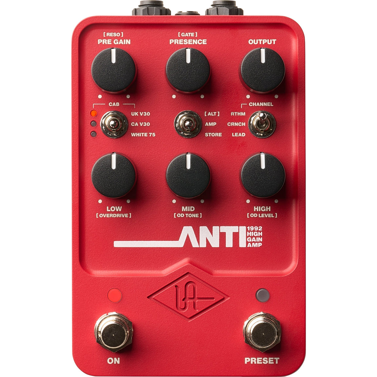 Universal Audio ANTI 1992 High Gain Amp Pedal (New)
