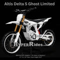 Altis Delta S Electric Dirt Bike (Ghost White / Ship within 48 States)