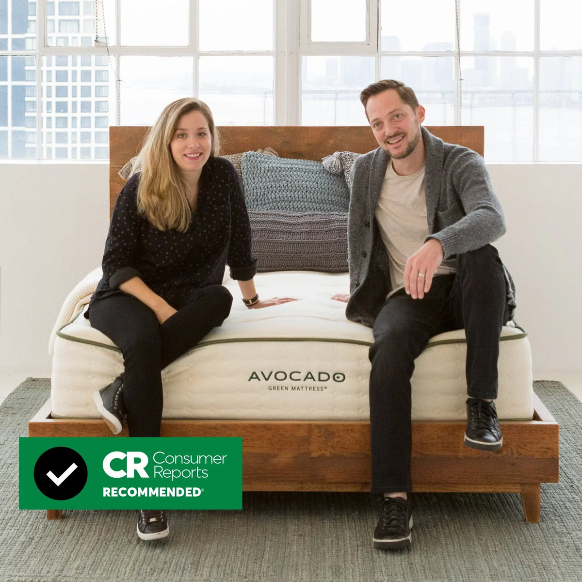 Avocado Green Mattress (Twin / Firm)