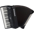 Hohner Bravo III 120 Piano Key Accordion - Jet Black (New)