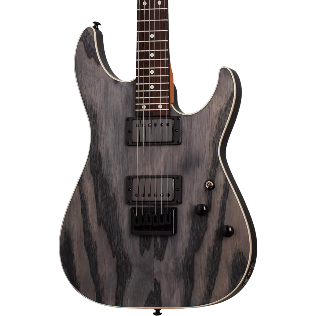 Schecter C-1 Standard Electric Guitar - Charcoal Satin (New)