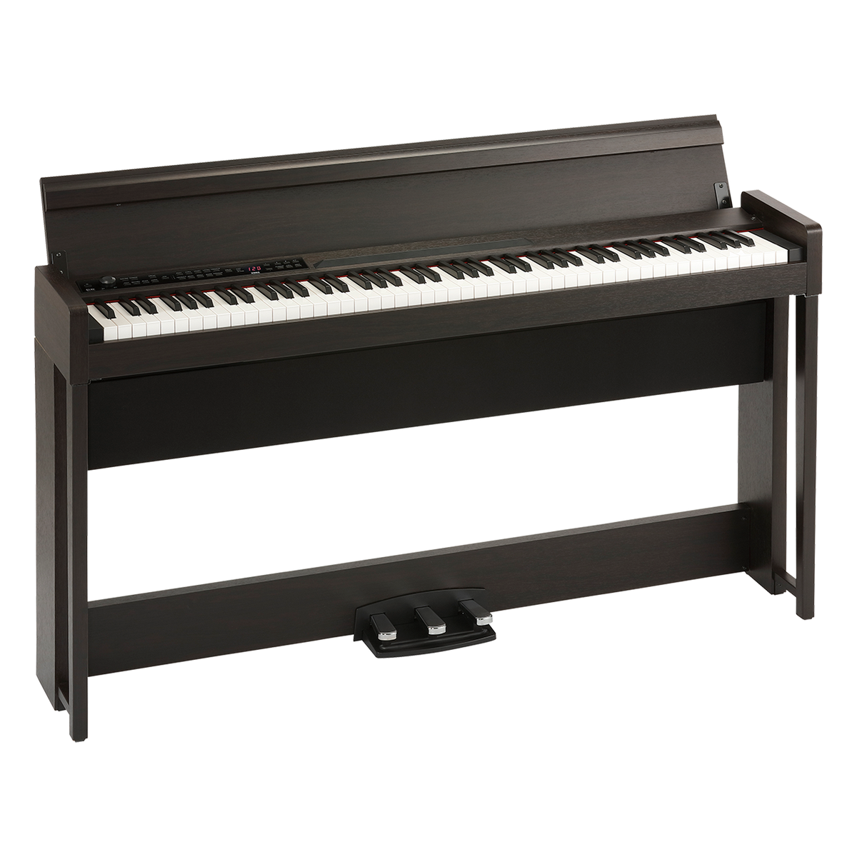Korg C1 Air Digital Piano with Bluetooth - Rosewood Brown (New)