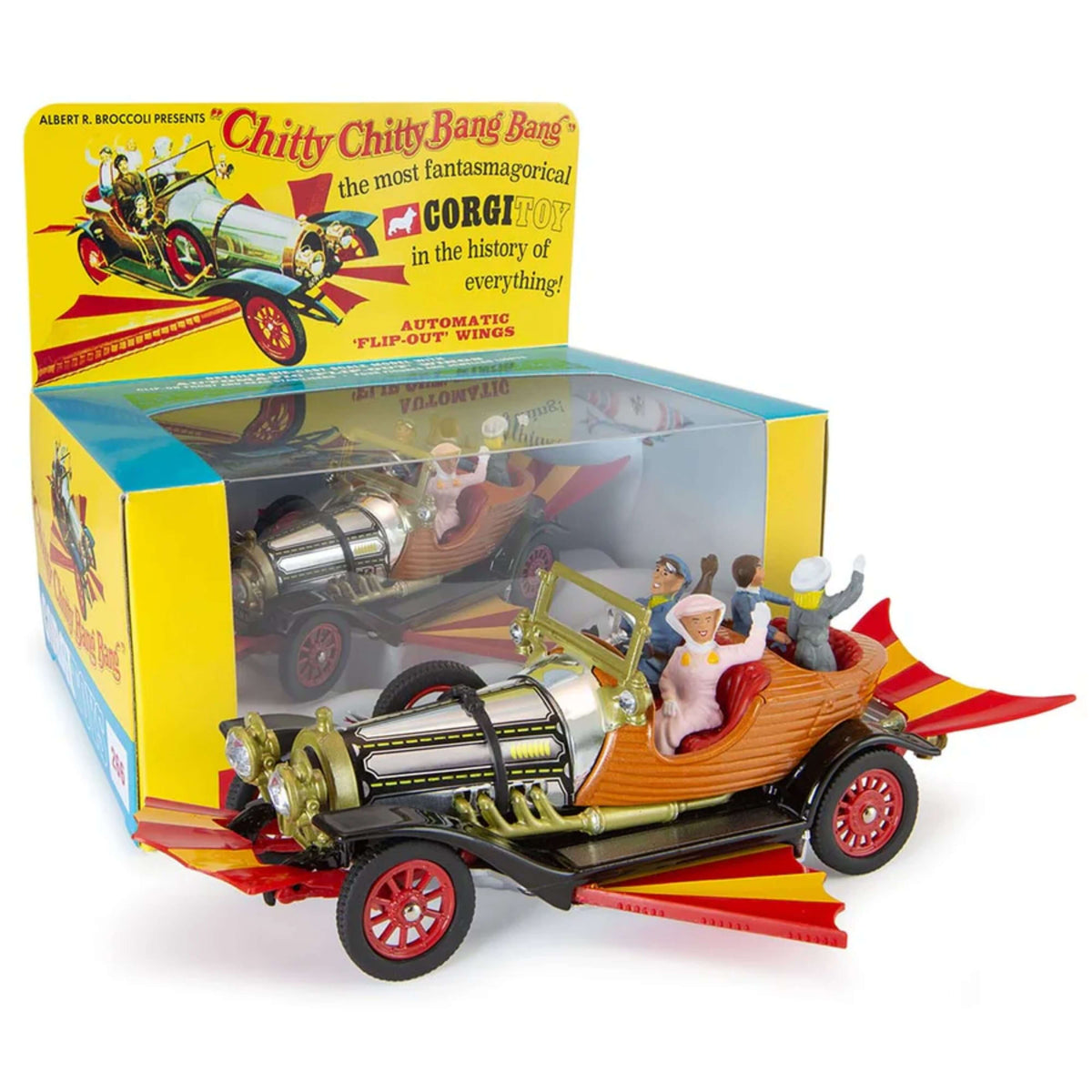 Chitty Chitty Bang Bang 1/45 TV Serie - Voiture avec figurines n°266