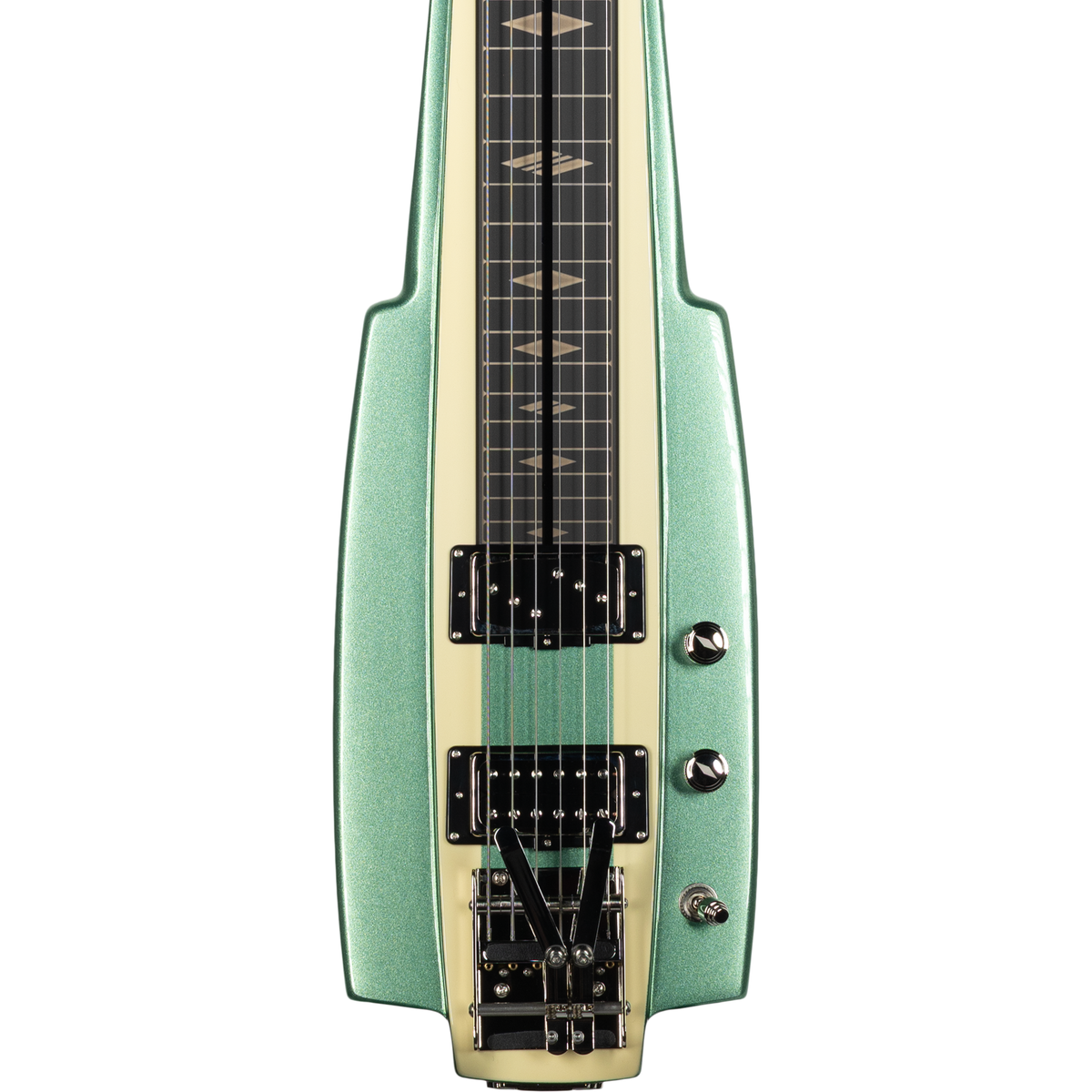 Duesenberg Fairytale Lapsteel Guitar - Harbor Green / White (New)