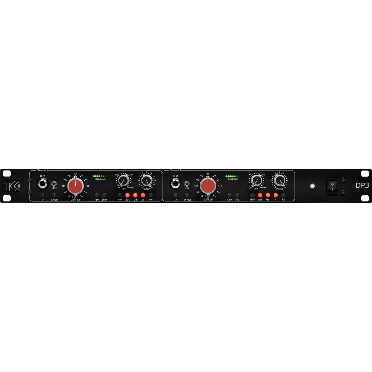 TK Audio DP3 Stereo Microphone Preamp (New)