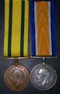 *** RESERVED***WW1. TFWM Pair: Thompson, Royal Field Artillery, Leicestershire Regiment and Leicestershire Yeomanry