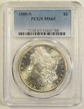1880-S Morgan Dollar . . . . PCGS MS-65