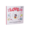 2024 Disney - I LOVE US - Mickey Mouse & Minnie Mouse 1 oz Silver Coin