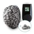 HUUM Drop 7.5kW Sauna Heater Package with UKU Wi-Fi Control System for Ultimate Sauna Experience (UKU Local Black)