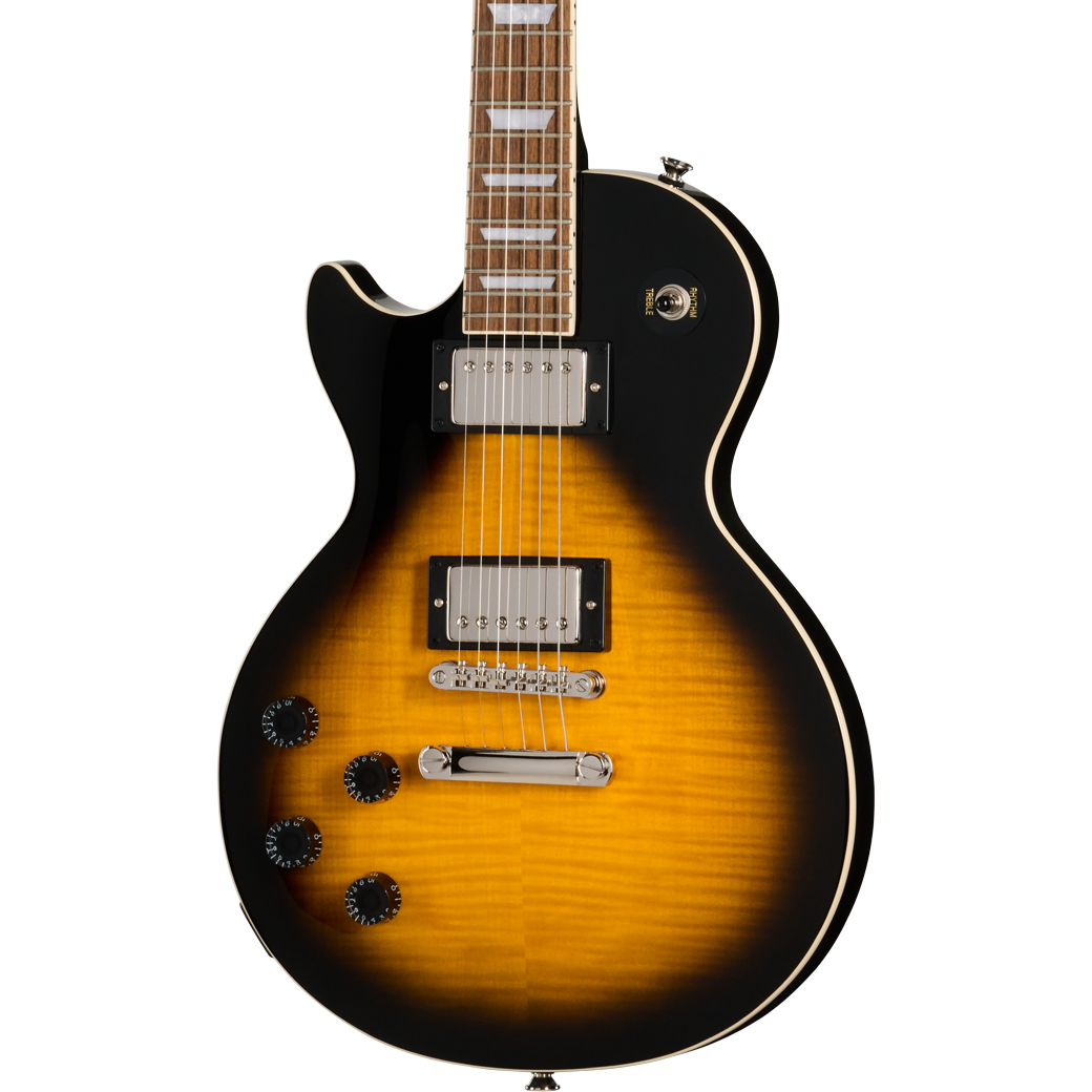 Epiphone Les Paul Tribute Plus Left Handed Electric Guitar - Vintage Sunburst (New)