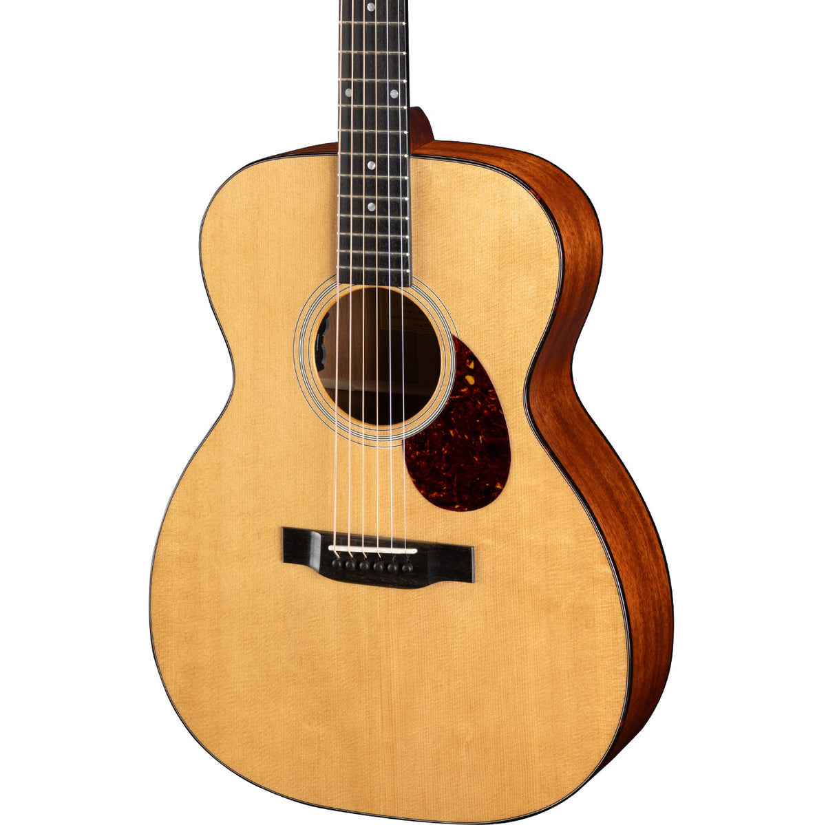 Eastman E1OM Deluxe Orchestra Acoustic Electric Guitar - Thermo-Cure Natural (New)