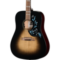 Epiphone Eric Church Hummingbird Dark Acoustic Electric Guitar - Cobra Burst (New)