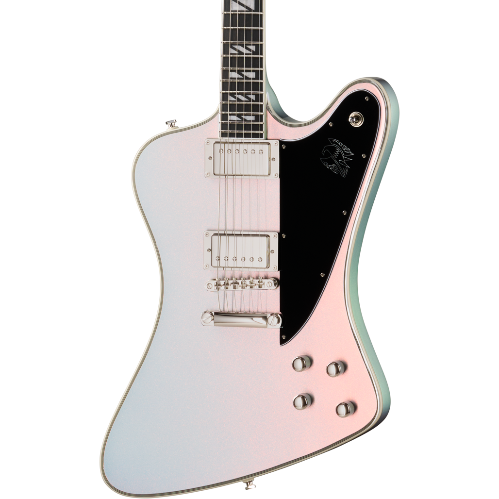 Epiphone Futura Firebird Custom Electric Guitar - Quicksilver Shift (New)