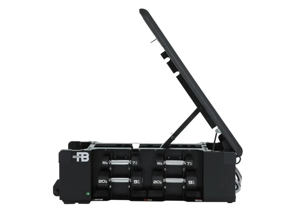 FITBENCH Studio - All in One Bench with Weights and Storage