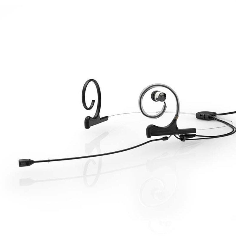 DPA D:fine™ 66 Capsule, Headset Mic., Dual Ear, Dual In Ear,110mm Boom Interchangeable (Black) (New)
