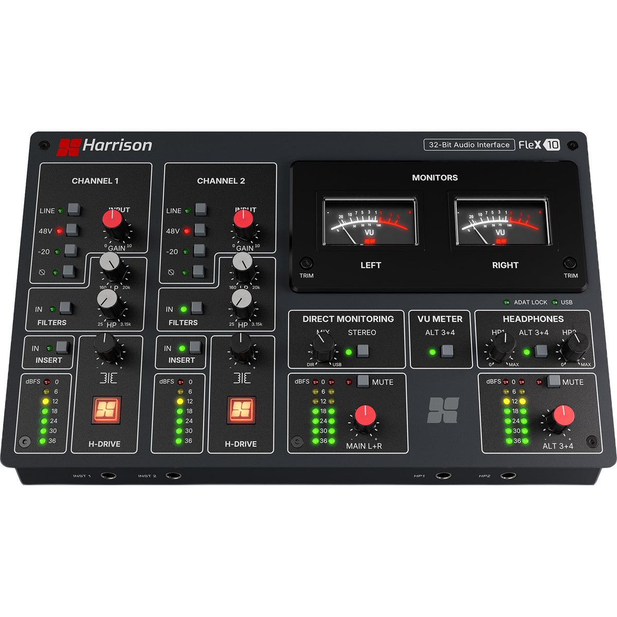 Harrison Flex-10 USB / ADAT Audio Interface (New)