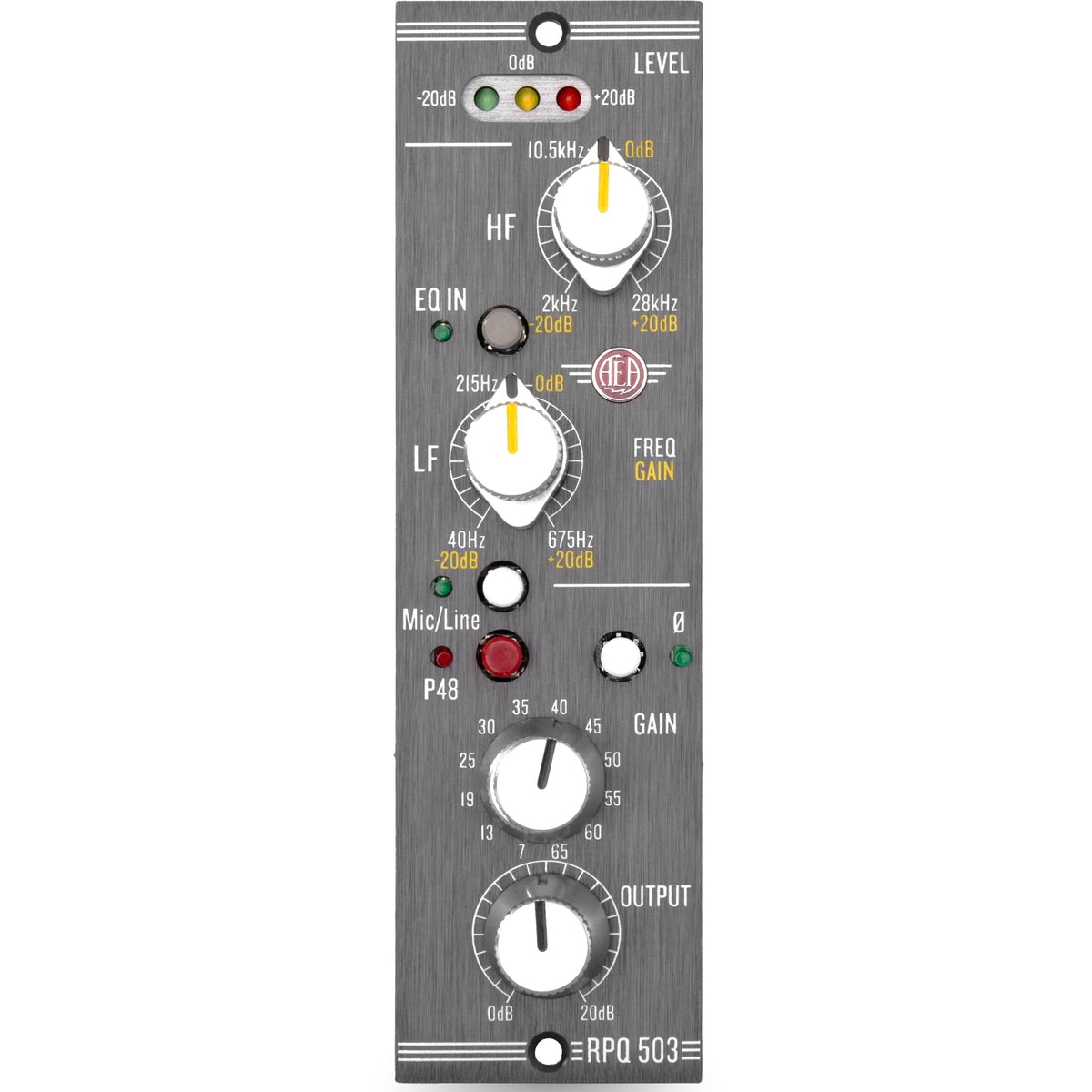 AEA RPQ503 500 Series Ribbon Mic Pre and EQ (New)