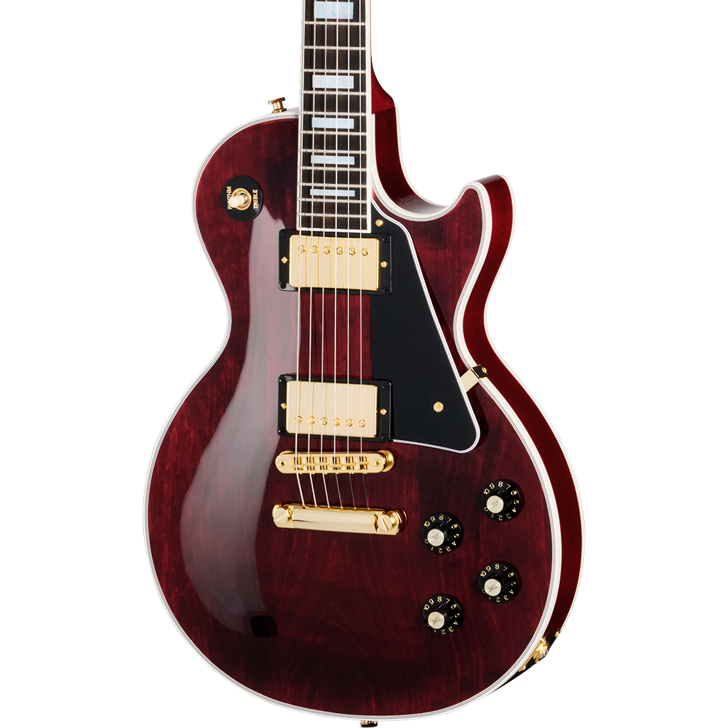 Gibson Les Paul Custom 70s Electric Guitar - Wine Red (New)