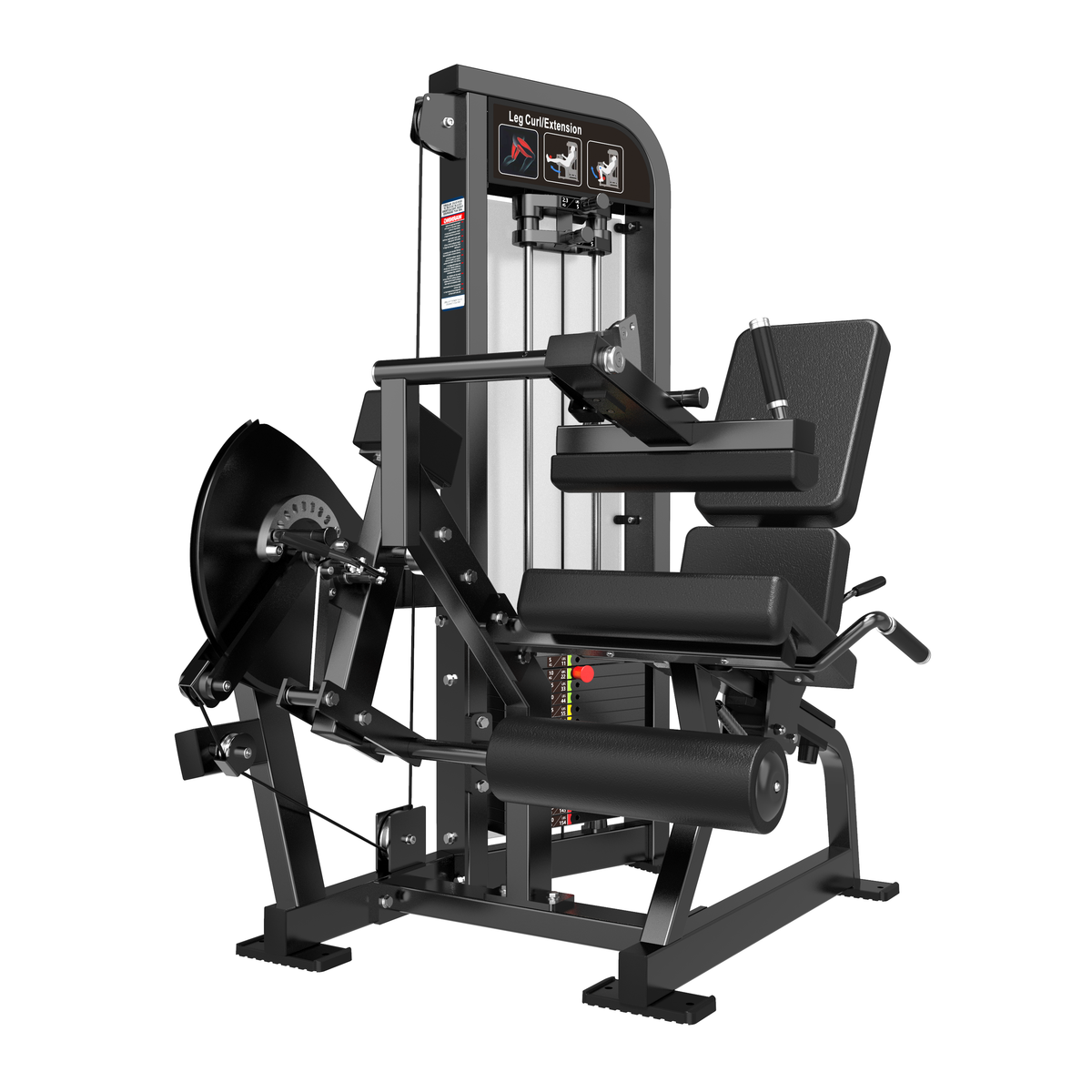 Dual Function Leg Extension Leg Curl Machine (220lbs)