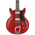 Hagstrom Alvar Semi-Hollow Electric Guitar - Wild Cherry Transparent (New)
