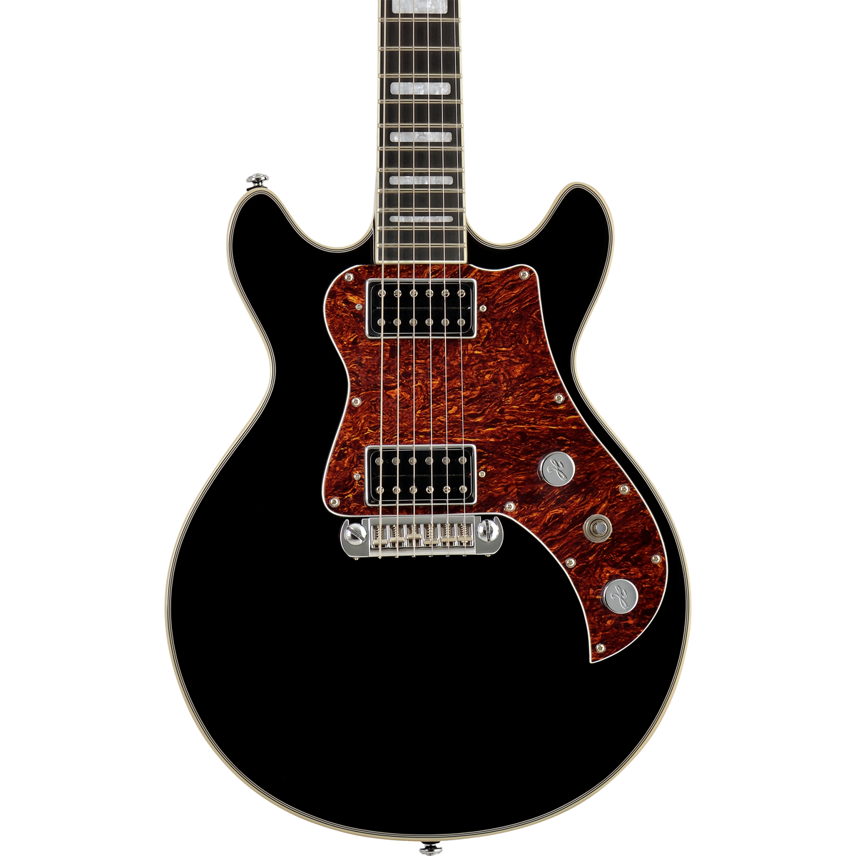 Hagstrom Megin Electric Guitar - Black Gloss (New)