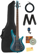 Ibanez SR300E SR Standard Bass Guitar - Cerulean Aura Burst w/ Gig Bag