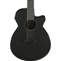Ibanez AEG Series 7-String Acoustic Electric Guitar, Black Out (New)