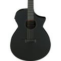 Ibanez AEWC Series Acoustic Electric Guitar, Black Out (New)
