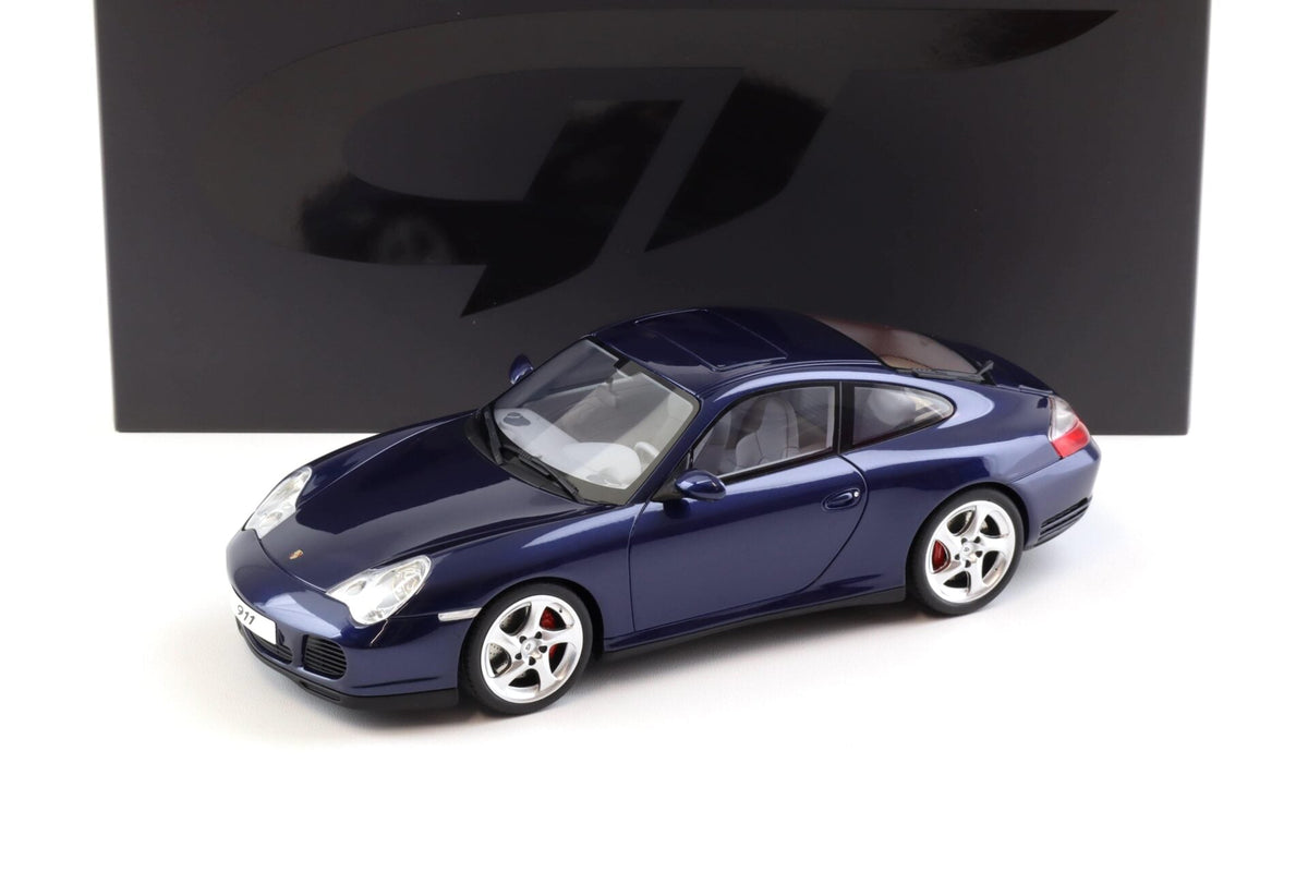 GT Spirit Porsche 911 (996) Carrera 4S Lapis Blue Metallic 1:18