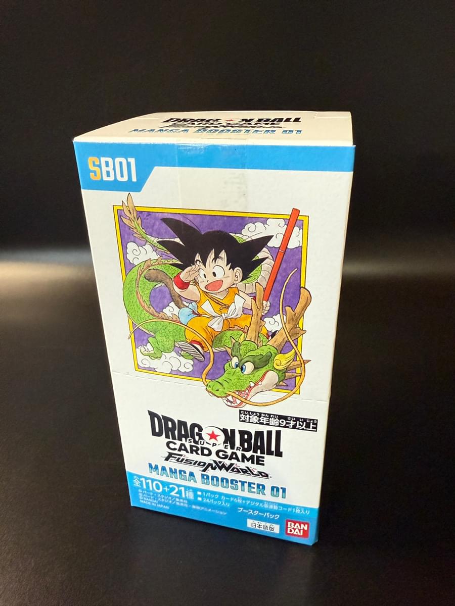 【SB-01】MANGA BOOSTER 01 Booster TCG BOX & CASE〔Factory Sealed〕 (1)