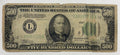 1934 A $500 Federal Reserve Note . . . . Good Torn & Taped together