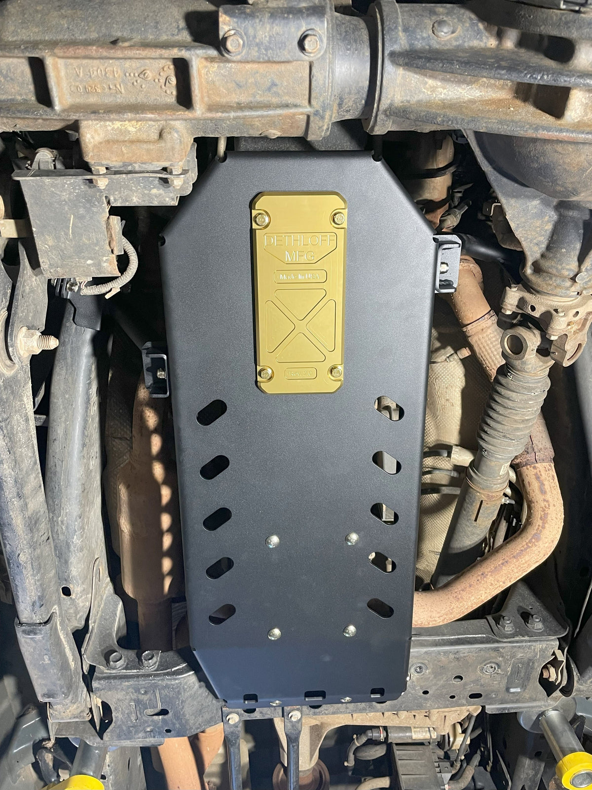 Dethloff Manufacturing HD ENGINE-TRANSMISSION ARMOR: 2014+ RAM 2500/3500 (2014-2024 Ram 2500/3500)