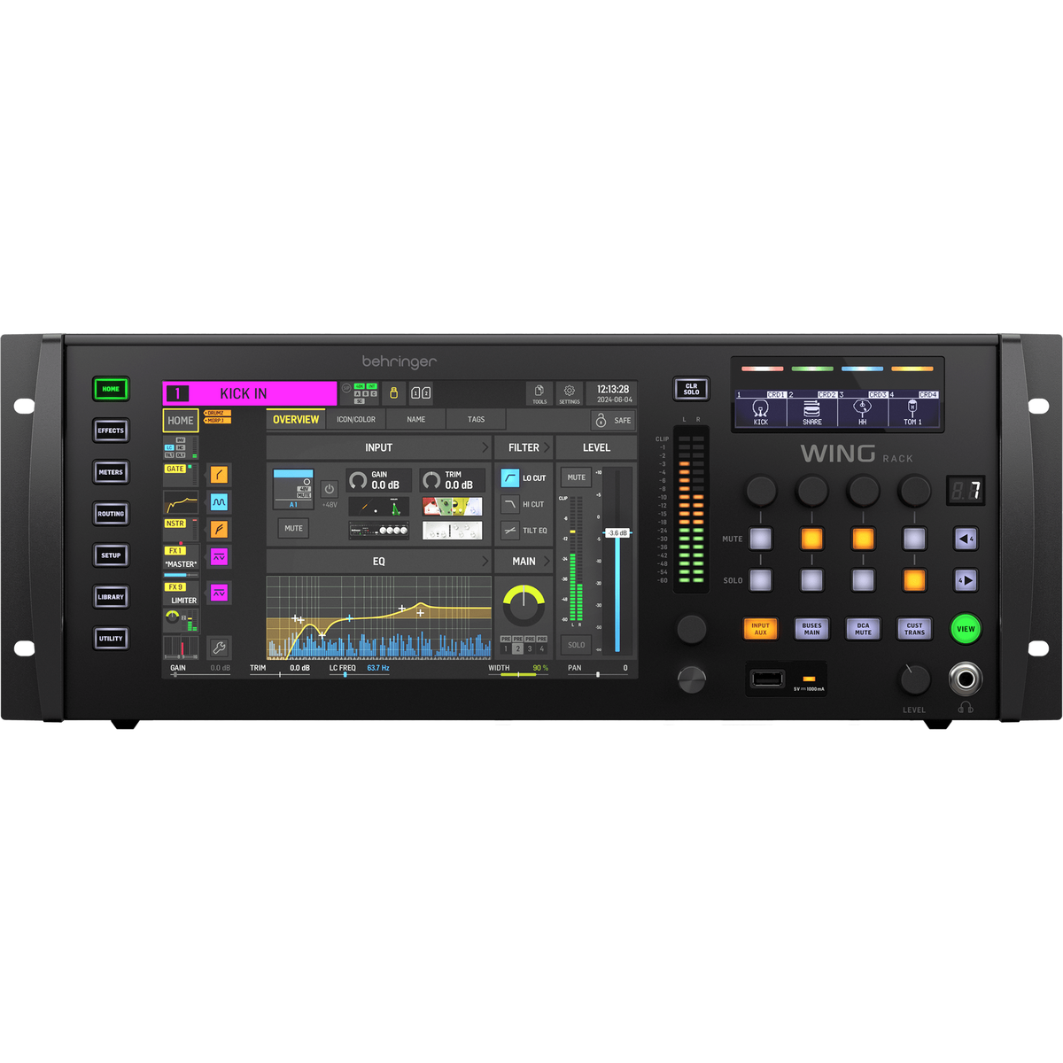 Behringer Wing Rack 48-Channel 28 Bus Full Stereo Digital Mixing Engine (New)