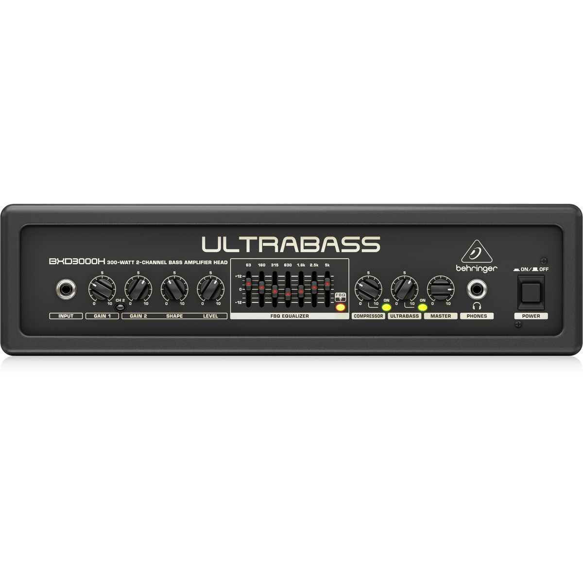 Behringer ULTRABASS BXD3000H Bass Amplifier Head (New)