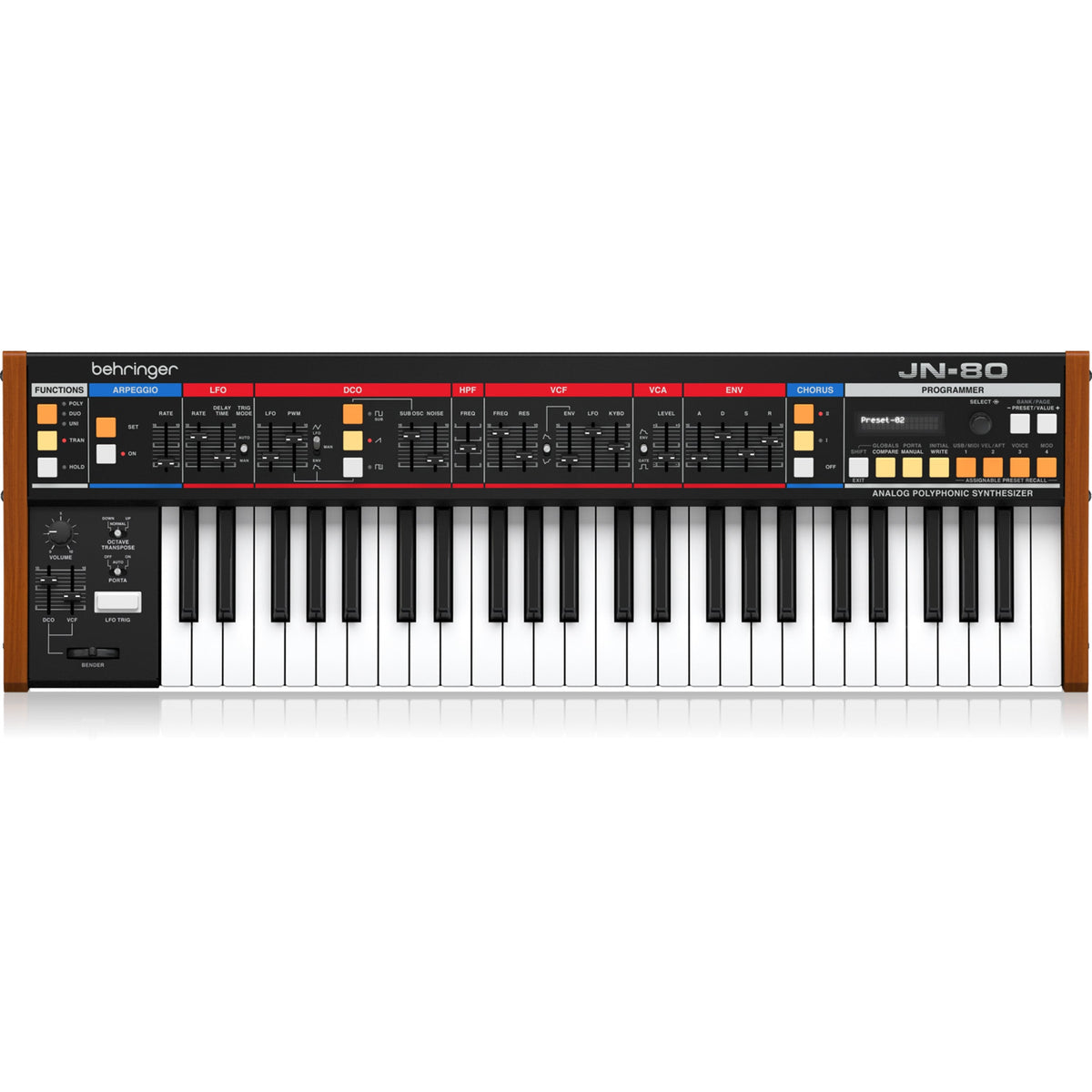 Behringer JN-80 Classic Analog 8-Voice Programmable Polyphonic Synthesizer (New)