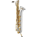 Jupiter JBS1100SG Silver Plated Body w/Gold Lacquered Keys Eb Baritone Saxophone (New)
