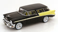 KK Scale 1956 Chevrolet Bel Air Nomad Custom Black and Light Yellow 1:18 (Default Title (2834))