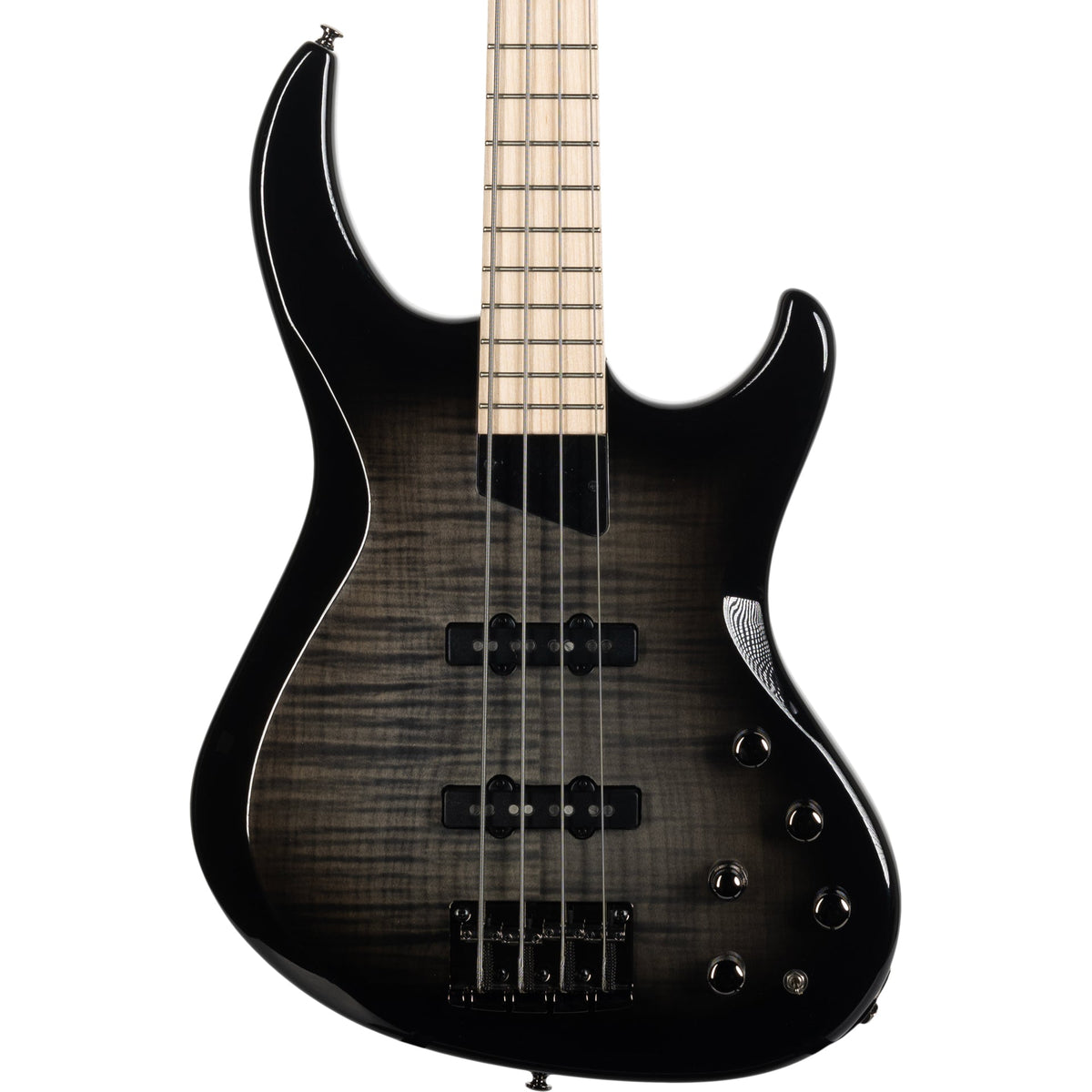 MTD Kingston Saratoga Deluxe 4-String Bass Guitar - Trans Black Burst (New)