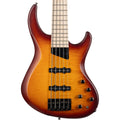 MTD Kingston Saratoga Deluxe 5 String Electric Bass - Deep Cherry Burst (New)