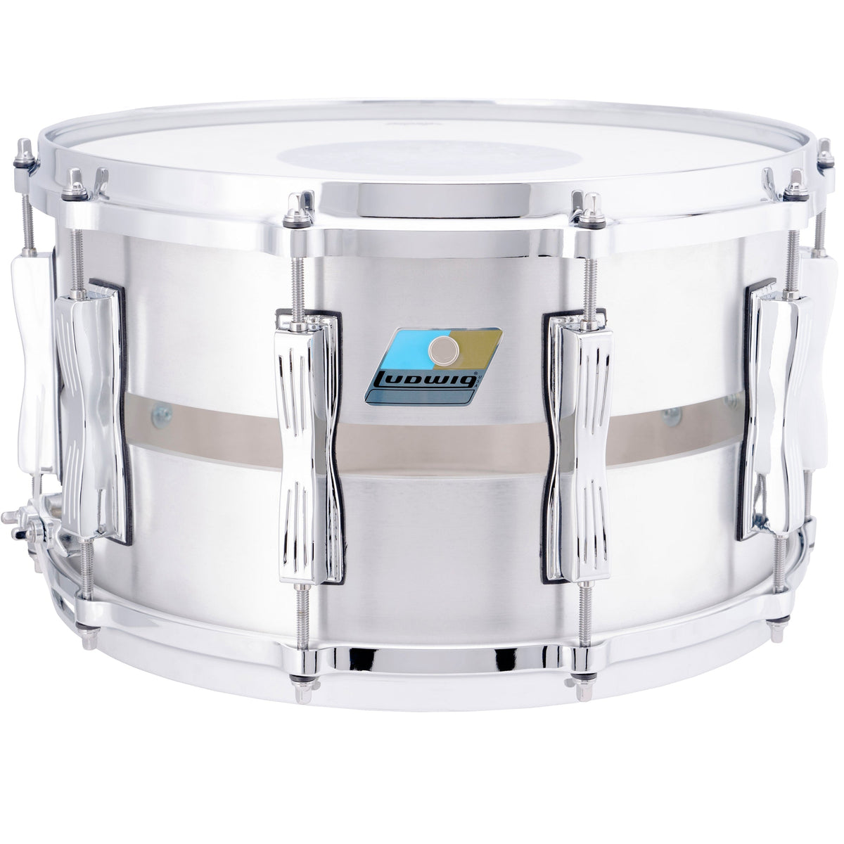 Ludwig Limited Edition 8x14 Cast Aluminum Slotted Snare Drum (New)