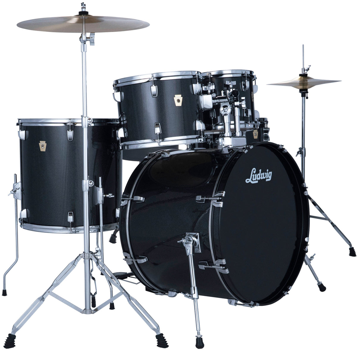Ludwig Accent Series 5-Piece Drum Kit - Moon Dust (New)