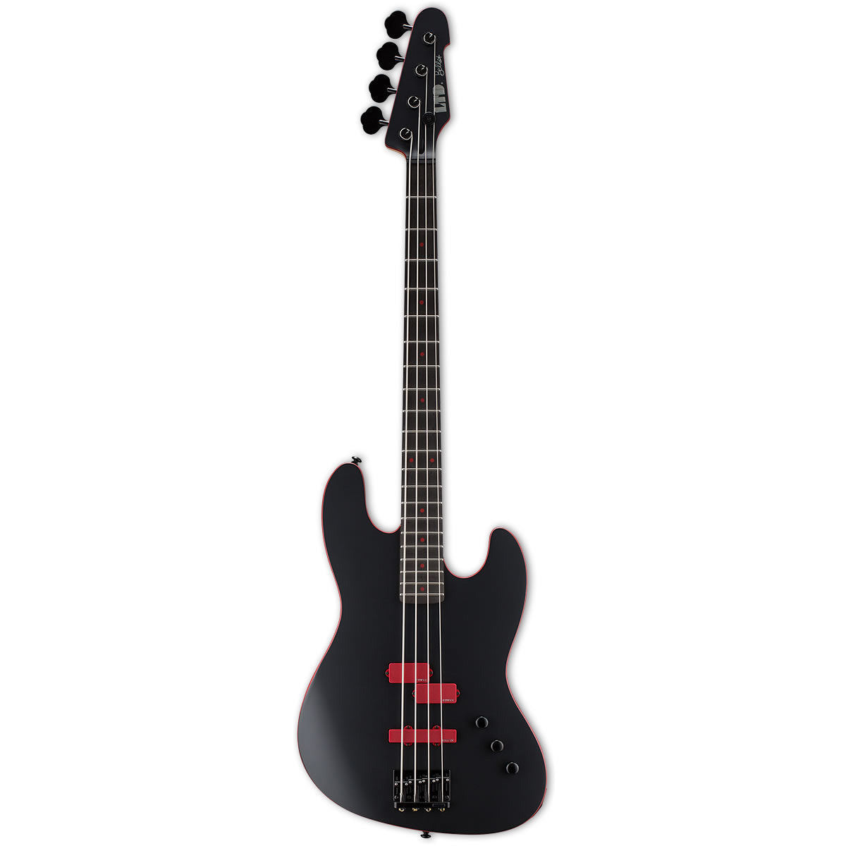 ESP LTD FB-J4 Frank Bello Signature 4 String Electric Bass in Black Satin (New)