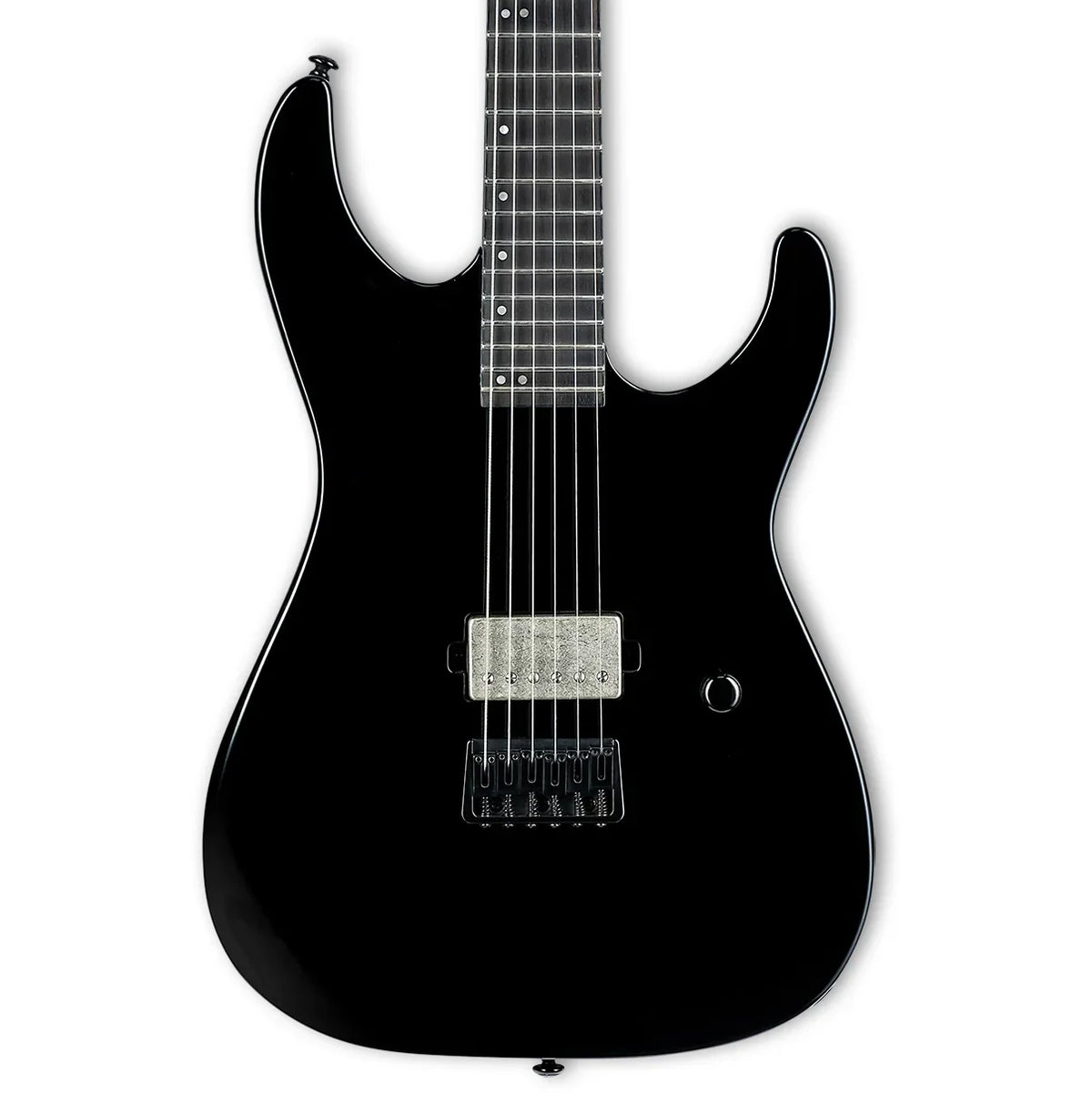 ESP LTD M-201HT 6-String Baritone Electric Guitar - Black (New)