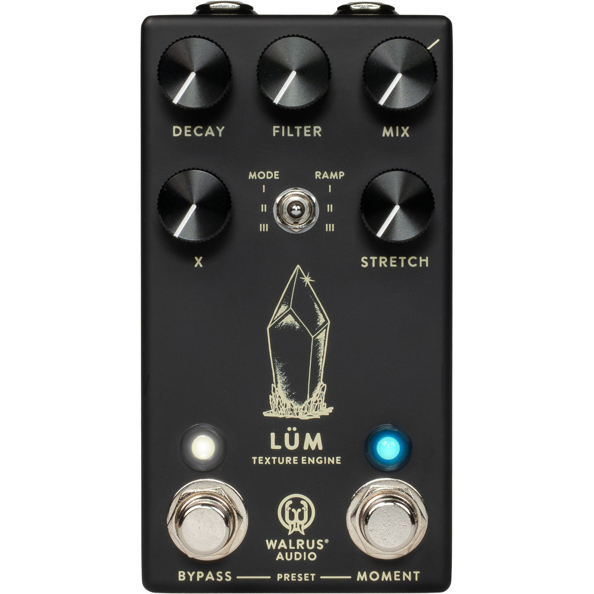 Walrus Audio Lum Texture Engine Reverb Pedal - Black (New)