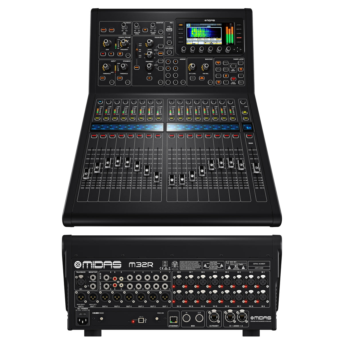Midas M32R Live 40-ch Digital Mixing Console (New)