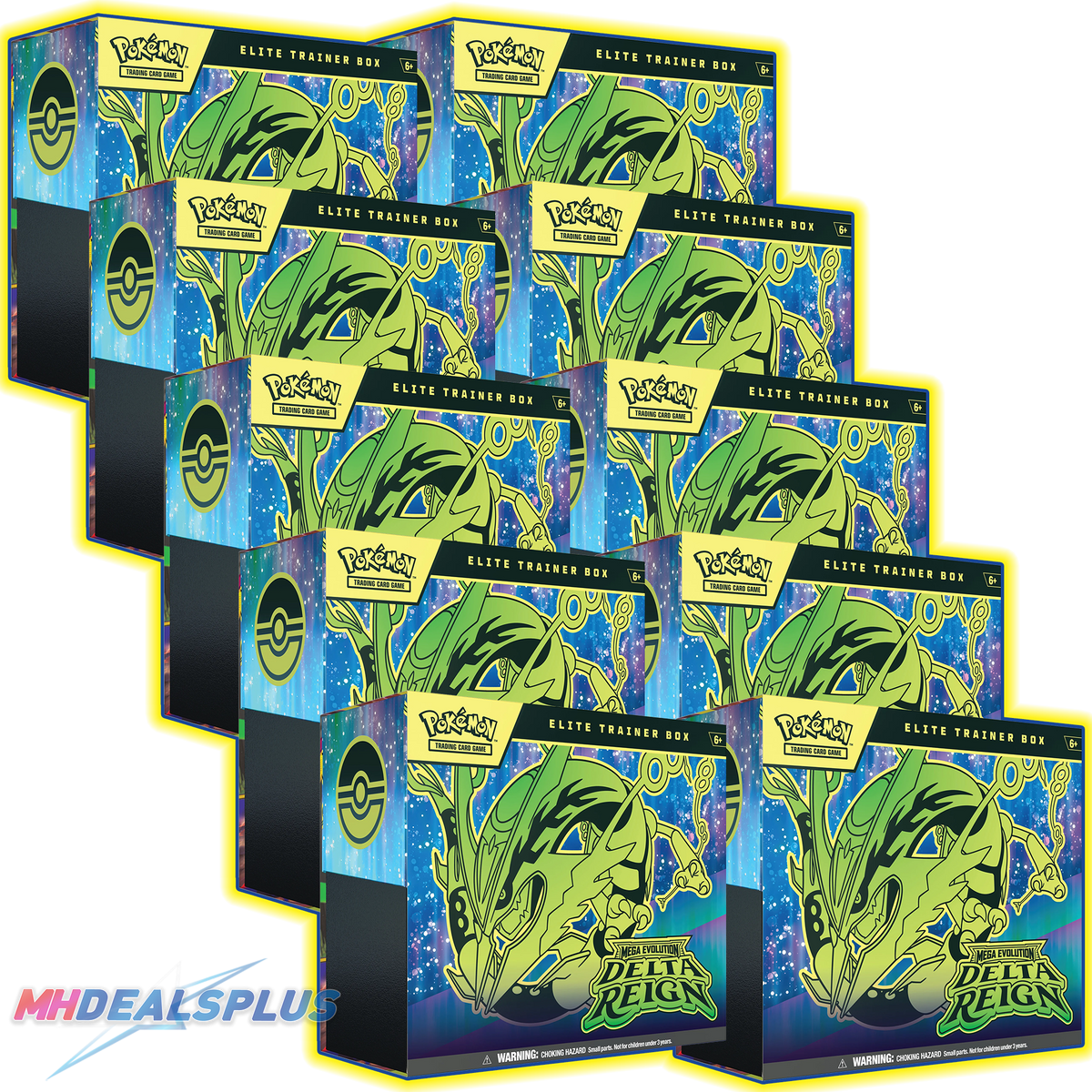 (Pre-Order) Pokemon Delta Reign Elite Trainer Box Sealed Case (Default Title (DSL3548170509))