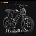 Macfox X2 Full Suspension 1000W Electric Bike (Dual / Pick Up - Unassemble)