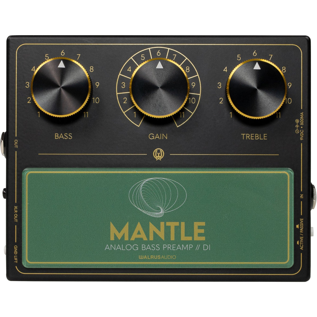 Walrus Audio Mantle Bass Pre-Amp/DI Pedal (New)