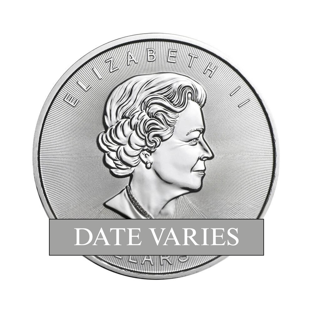 $5 Canadian Maple Leaf 1 oz Silver Random Year - Brilliant Uncirculated