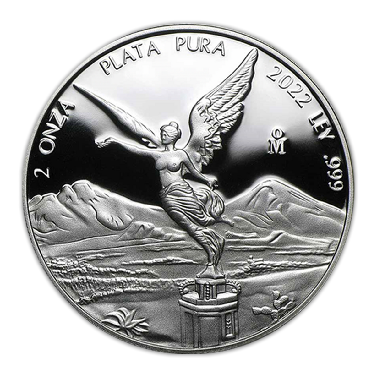 2022 Mexico Libertad - 2 oz Silver Proof - Mexico City Mint